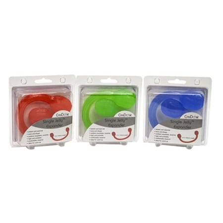 Fabrication Enterprises Fabrication Enterprises 10-0036 Cando Jelly Expander Single Exerciser; 3-Piece 10-0036